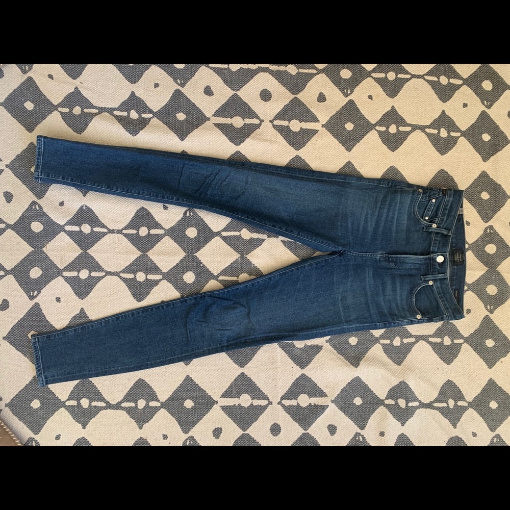 Denim skinny jeans